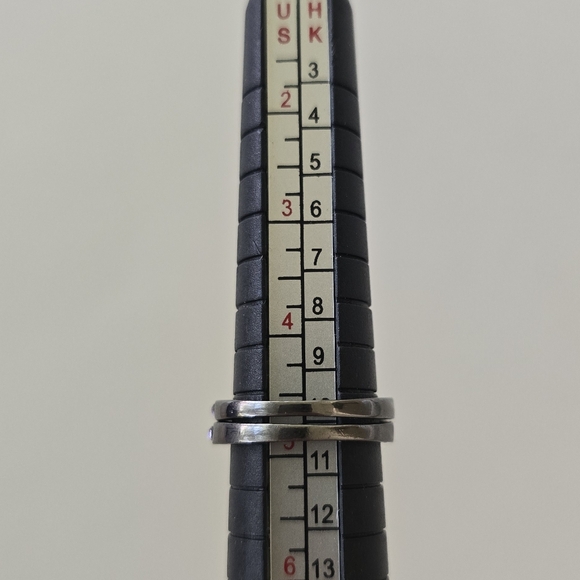 🖤 Black & Violet Ring Stack Set - Picture 8 of 10